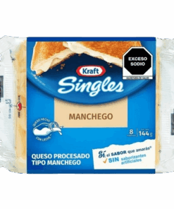 Fundido Manchego Singles Kraft 144g