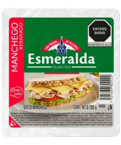Manchego Rebanado Esmeralda 200g