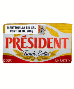 Mantequilla sin Sal Président 200g